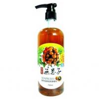 銷售一空*[古寶無患子] 全方位多效洗淨皂乳750ml(大)*1瓶~洗髮.沐浴.洗臉..一次OK