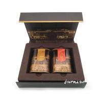 [南投縣魚池鄉農會-日月潭紅茶館] 魚池農會 "典藏禮盒"-(典藏-台茶18號-紅玉-75g+典藏-阿薩姆紅茶-75g)*1盒