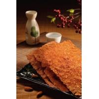 [軒記-台灣肉乾王] 原味-杏仁脆片-豬肉乾/肉紙100g*10包