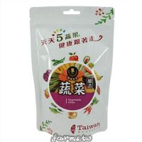 *[富強森-強森先生] 綜合蔬菜脆片90公克*1包/~蔬菜低溫烘烤而成,保存蔬菜風味,香脆可口