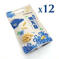 [壽豐農會]壽豐鄉農會鯛魚酥(原味75g)*12袋