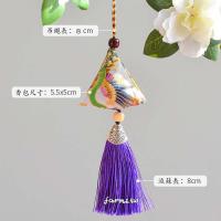 艾草香包(孔雀圖案流蘇款)*1包